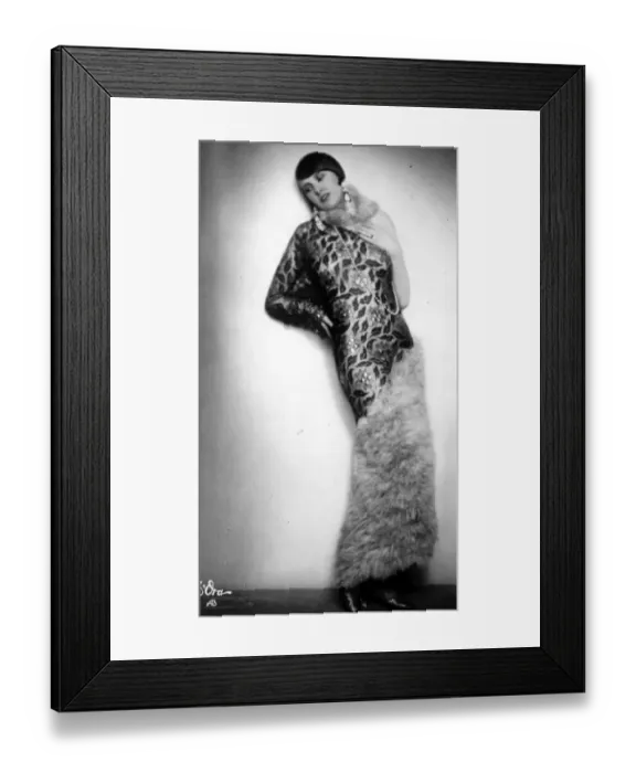 Framed Print : Mlle Lorenz, who is drawing crowds at Monte Carlo by her wonderful exhibition of