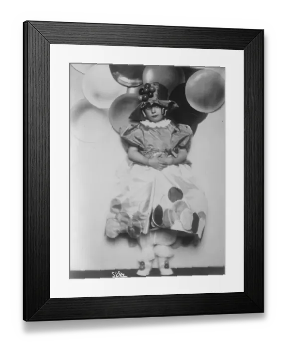 Framed Print : M Poincares Granddaughter wins fancy dress prize. Mlle Jane Poincare, a granddaughter Framed Print : M Poincares Granddaughter wins fancy dress prize. Mlle Jane Poincare, a granddaughter