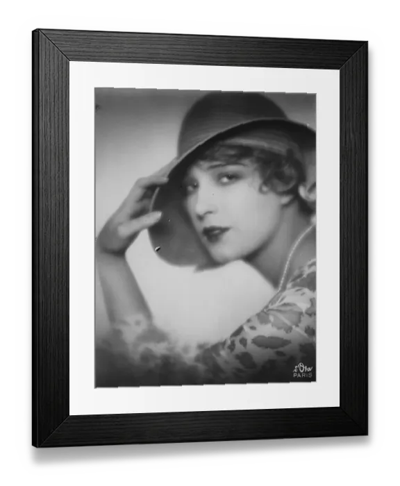 Framed Print : Danced with Prince George. Lili Damita. 14 September 1928