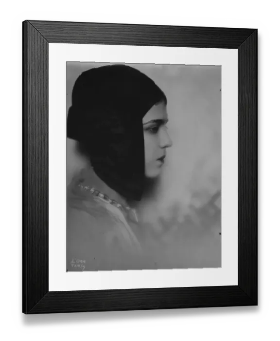 Framed Print : Woman Diplomatist. Mlle Helene Straubm who is to be Austrias first minister