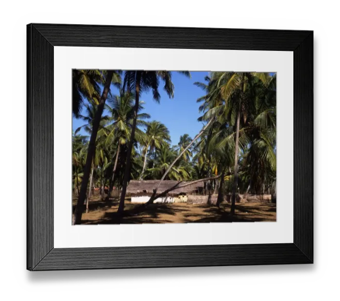 Framed Print : Sri Lanka Housing