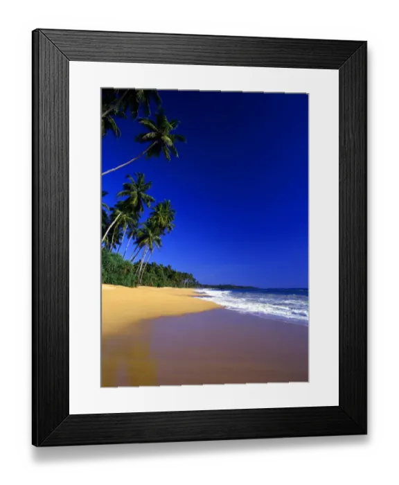 Framed Print : Sri Lanka Koskoda Beach Framed Print : Sri Lanka Koskoda Beach