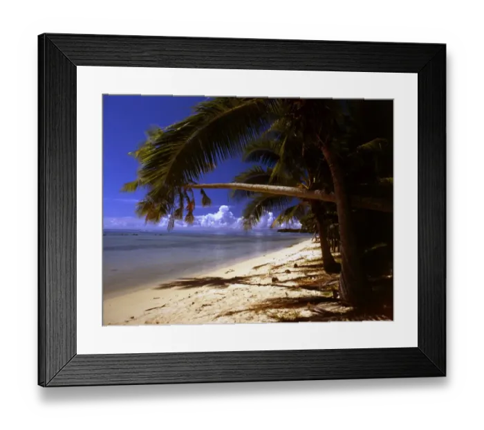 Framed Print : Tropical Island Framed Print : Tropical Island