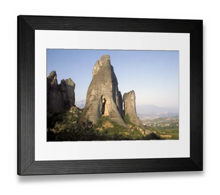 Framed Print : Northern Greece Meteora