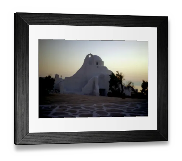 Framed Print : Patmos, Greece. The Monastery of St John, on the island of Patmos, where St John Framed Print : Patmos, Greece. The Monastery of St John, on the island of Patmos, where St John