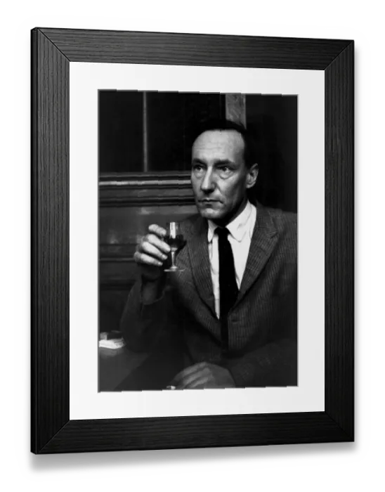  : William Burroughs at the Beat Hotel in Paris Circa 1958-1961