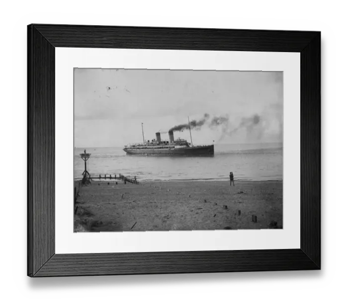 Framed Print : The SS Viking of the Isle of Man Steam Packet Co Ltd Framed Print : The SS Viking of the Isle of Man Steam Packet Co Ltd