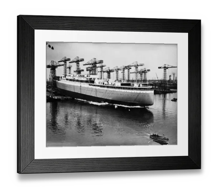 Framed Print : Her Royal Highness Princess Margaret, performing her first public function unaccompanied