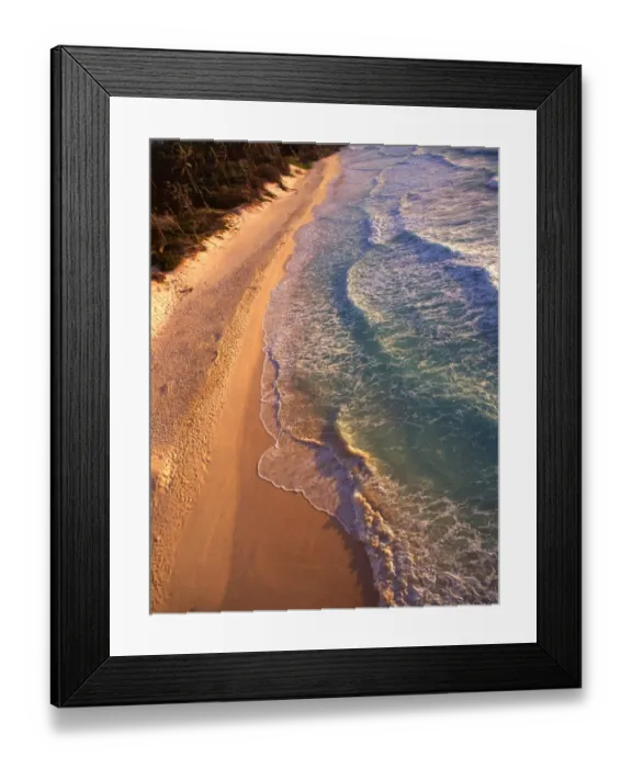 Framed Print : Crane Beach on Barbados, in the West Indies. A variant of this shot is available Framed Print : Crane Beach on Barbados, in the West Indies. A variant of this shot is available