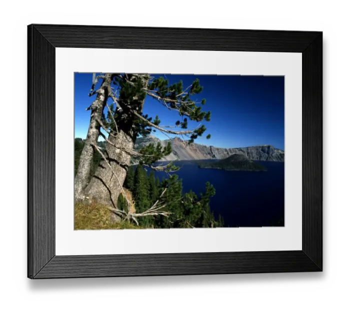 Framed Print : USA - Oregon - Crater Lake - ?TopFoto / CW Framed Print : USA - Oregon - Crater Lake - ?TopFoto / CW