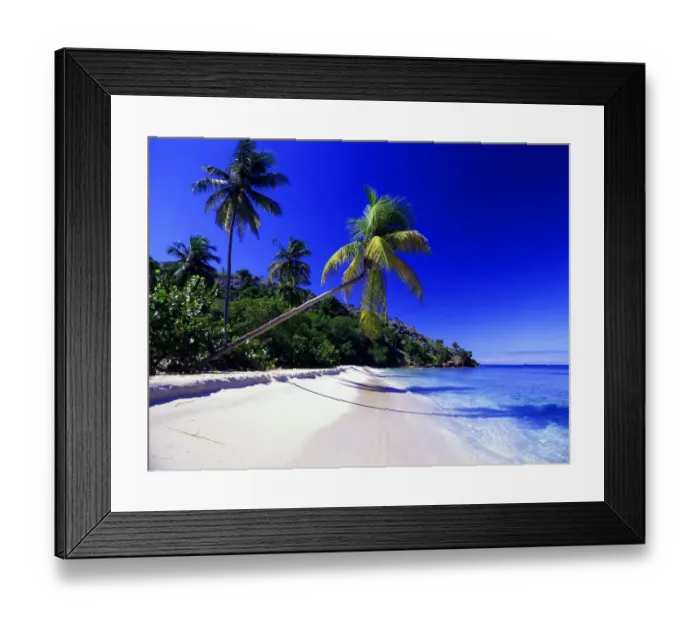 Framed Print : T4. 02 West Indies. Antigua. Galley Bay