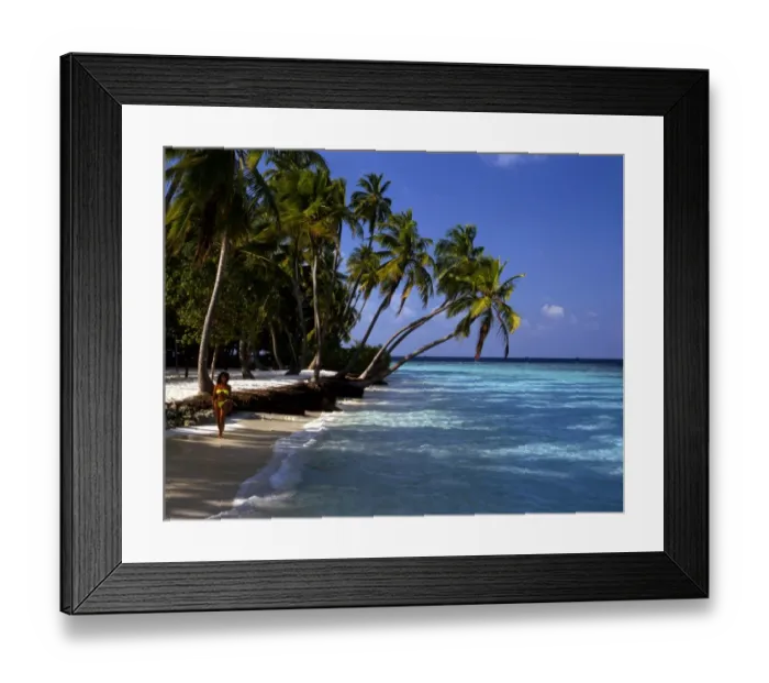 Framed Print : Polynesia Tahiti Moorea Island