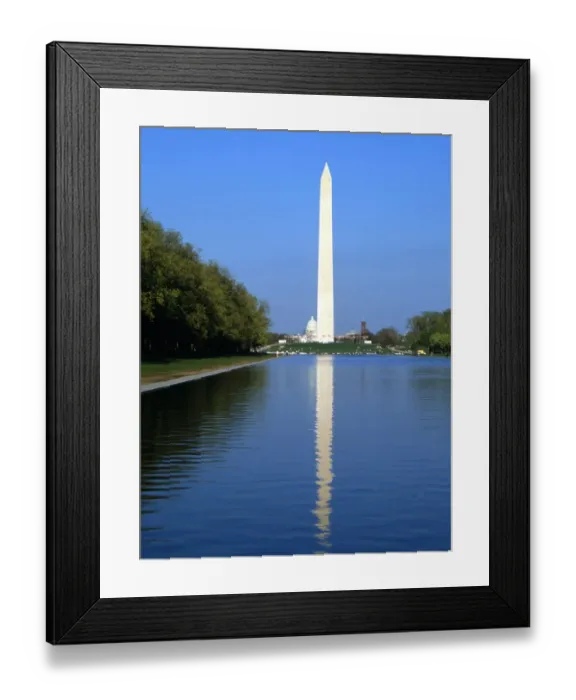 Framed Print : USA Washington DC Washington Memorial