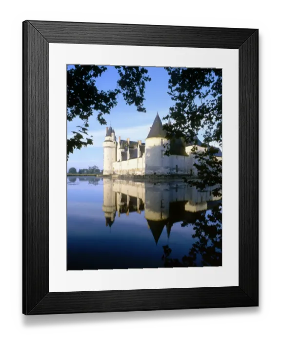 Framed Print : Plessis-Bourre, Loire Valley, France
