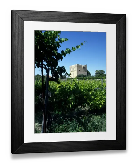 Framed Print : Cyprus. Kolossi. Templars Castle Framed Print : Cyprus. Kolossi. Templars Castle