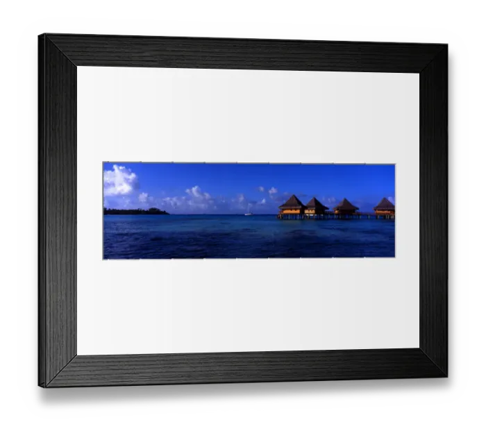 Framed Print : Tropical Islands - Polynesia - Rangiroa