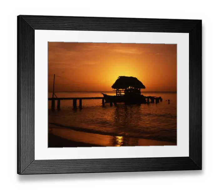Framed Print : West Indies Tobago Pigeon Point