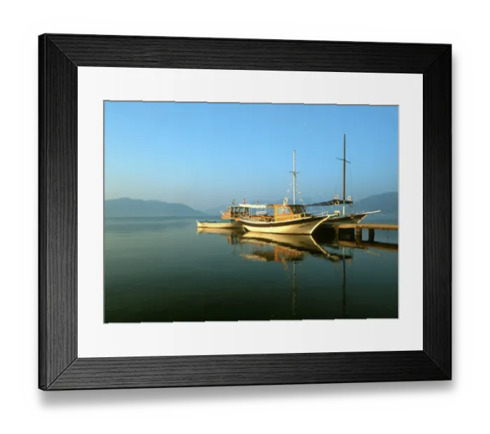 Framed Print : Boats on the water at Marmaris, Turkey Framed Print : Boats on the water at Marmaris, Turkey