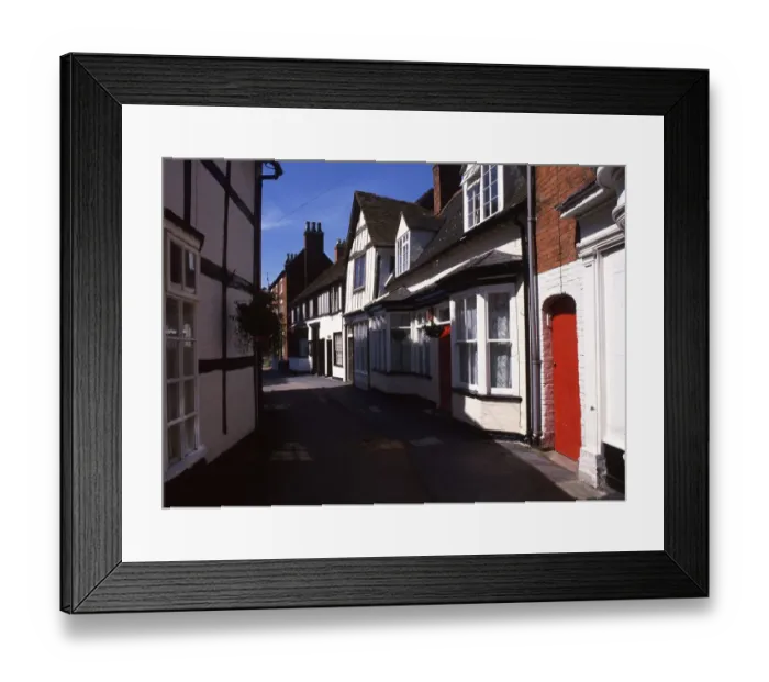 Framed Print : Warwickshire Alcester Framed Print : Warwickshire Alcester