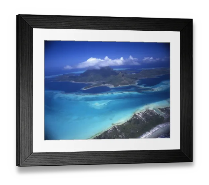 Framed Print : French Polynesia Bora Bora
