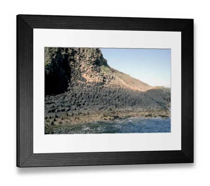 Framed Print : Staffa Scotland Detail of the Basaltic pavements of the island of Staffa Framed Print : Staffa Scotland Detail of the Basaltic pavements of the island of Staffa