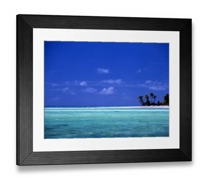 Framed Print : French Polynesia Averami