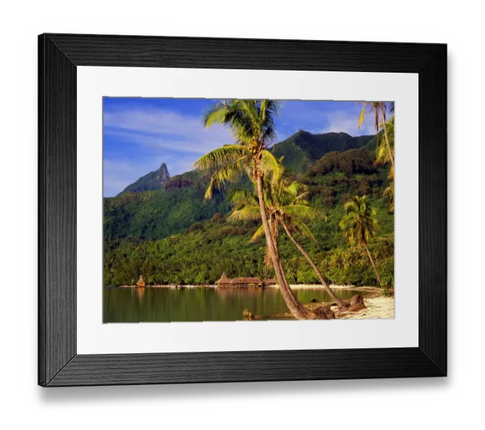 Framed Print : Morea Tahiti Framed Print : Morea Tahiti