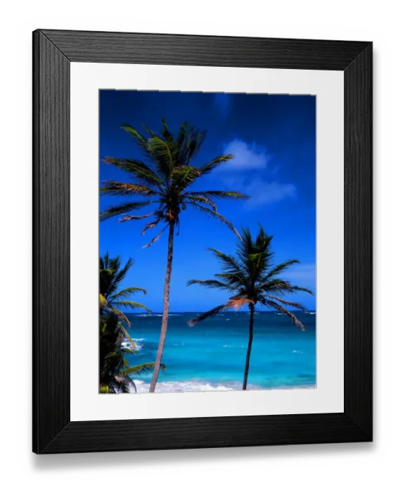 Framed Print : Tropical beauty. West Indies. Barbados. Bottom Bay Framed Print : Tropical beauty. West Indies. Barbados. Bottom Bay