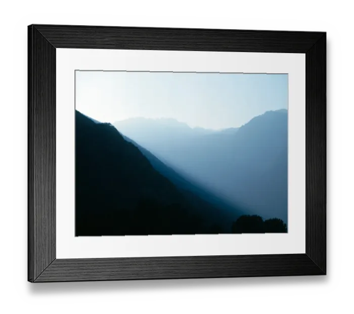 Framed Print : Italy, Val d Aosta ?2006 Charles Walker  /  TopFoto