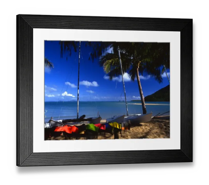 Framed Print : Brampton Island - the Great Barrier Reef - Australia