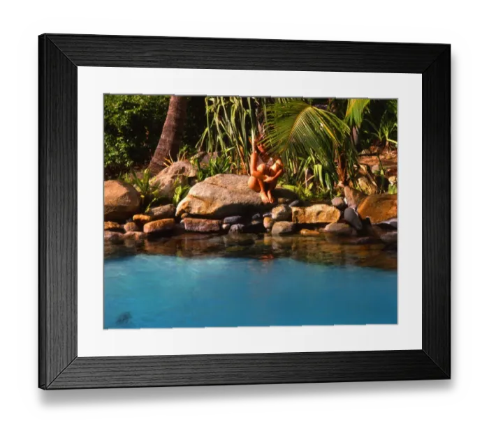 Framed Print : Brampton Island, the Great Barrier Reef, Australia Framed Print : Brampton Island, the Great Barrier Reef, Australia