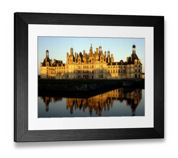 Framed Print : Chateau Chambord, Loire Valley, France