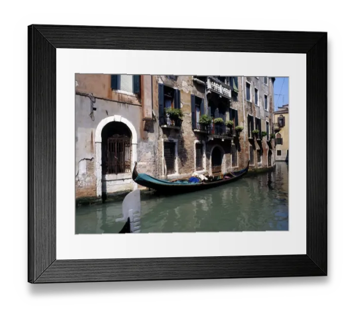 Framed Print : Italy Venice Gondolas Framed Print : Italy Venice Gondolas