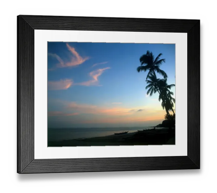 Framed Print : TROPICAL ISLANDS Beach on Penang island, Malaysia Framed Print : TROPICAL ISLANDS Beach on Penang island, Malaysia