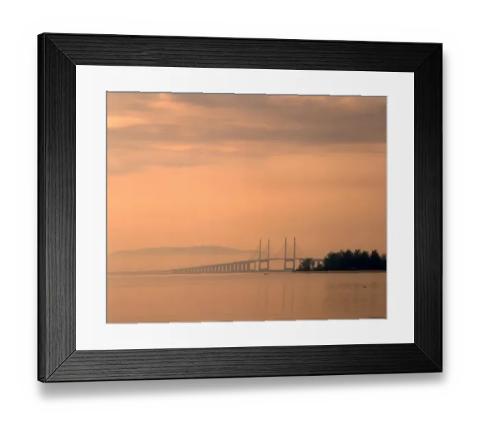 Framed Print : TROPICAL ISLANDS Great Penang bridge, joining island to the Malaysian mainland Framed Print : TROPICAL ISLANDS Great Penang bridge, joining island to the Malaysian mainland
