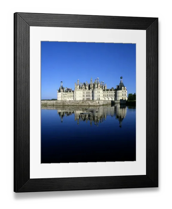 Framed Print : Chateau Chambord, Loire Valley Framed Print : Chateau Chambord, Loire Valley