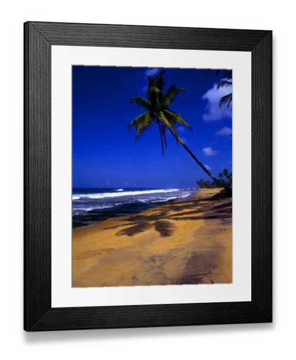 Framed Print : T4. 026 Sri Lanka. Beach to the north of Galle Framed Print : T4. 026 Sri Lanka. Beach to the north of Galle