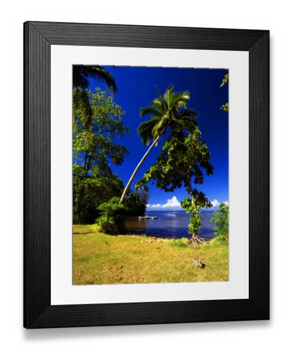 Framed Print : T4. 15. Tahiti group: Morea island Framed Print : T4. 15. Tahiti group: Morea island