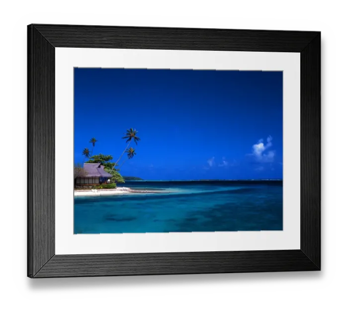 Framed Print : Tropical beauty. Tahiti Group. Morea Island Framed Print : Tropical beauty. Tahiti Group. Morea Island