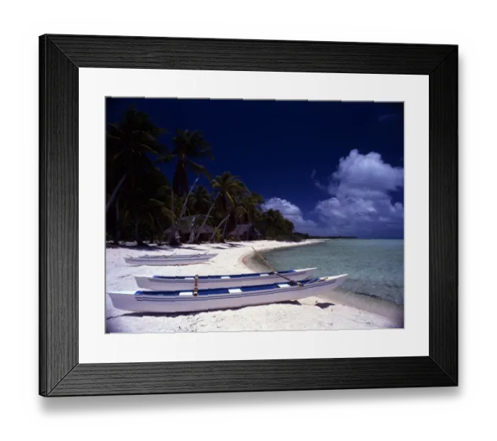 Framed Print : Tropocal Islands