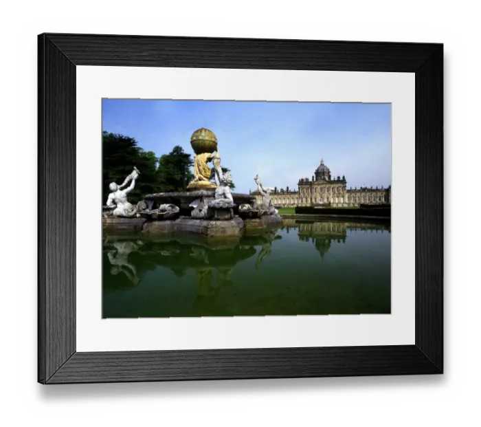 Framed Print : North Yorkshire Castle Howard Stately Home Framed Print : North Yorkshire Castle Howard Stately Home