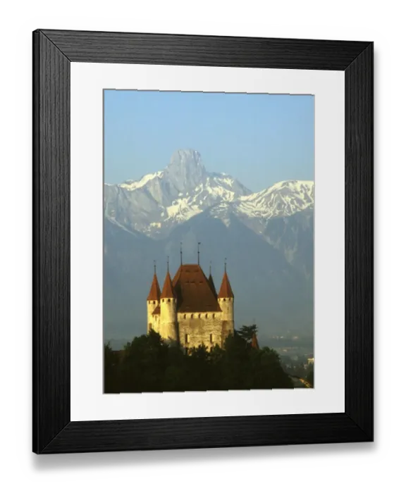 Framed Print : Switzerland Thun Castle