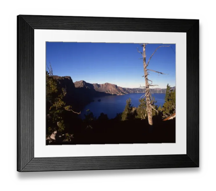 Framed Print : USA - Oregon - Crater Lake - ?TopFoto / CW Framed Print : USA - Oregon - Crater Lake - ?TopFoto / CW