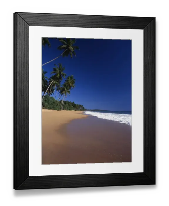 Framed Print : Beach to the north of Galle, and south of Welligama, Sri Lanka Framed Print : Beach to the north of Galle, and south of Welligama, Sri Lanka