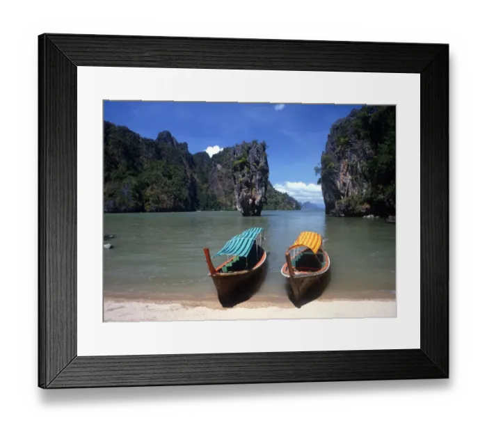 Framed Print : Thailand Phang Nga Bay Island Khao Phingkan Framed Print : Thailand Phang Nga Bay Island Khao Phingkan