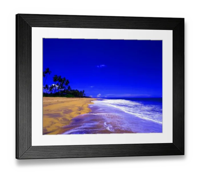 Framed Print : T4. 06. Sri Lanka. Beach north of Galle Framed Print : T4. 06. Sri Lanka. Beach north of Galle
