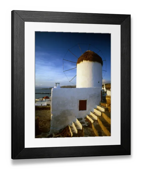 Framed Print : Greek island - Mykonos 2006 Charles Walker  /  TopFoto