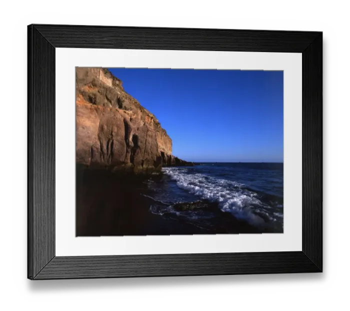Framed Print : Canary Islands Gran Canaria Typical rocky coastline Framed Print : Canary Islands Gran Canaria Typical rocky coastline