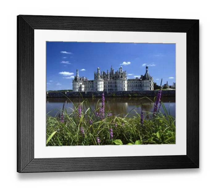 Framed Print : Chateau Chambord, Loire Valley, France Framed Print : Chateau Chambord, Loire Valley, France