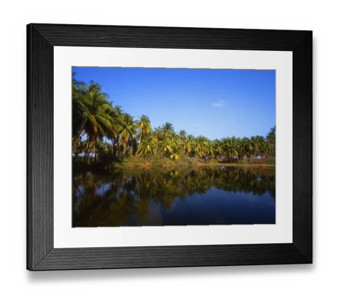 Framed Print : The island of Bangaram, in the Laccadive Islands Framed Print : The island of Bangaram, in the Laccadive Islands
